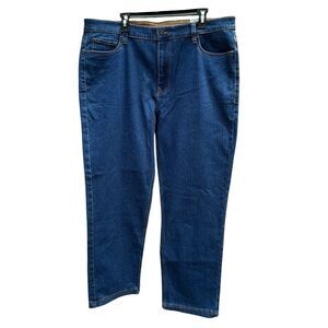 NEW Smith's Men’s Workwear Stretch 5 Pocket Work Blue Jeans‎ 40X32 Relaxed Fit